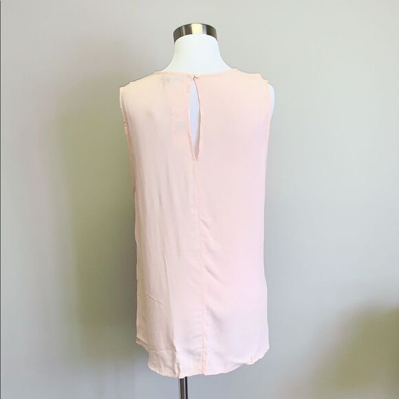 Jessica Simpson tank with ruffle detail NWT - Picture 3 of 5